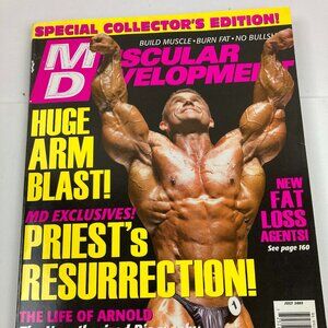Muscular Development Magazine Volume 42, #7 July 2005 Priest's Resurrection!